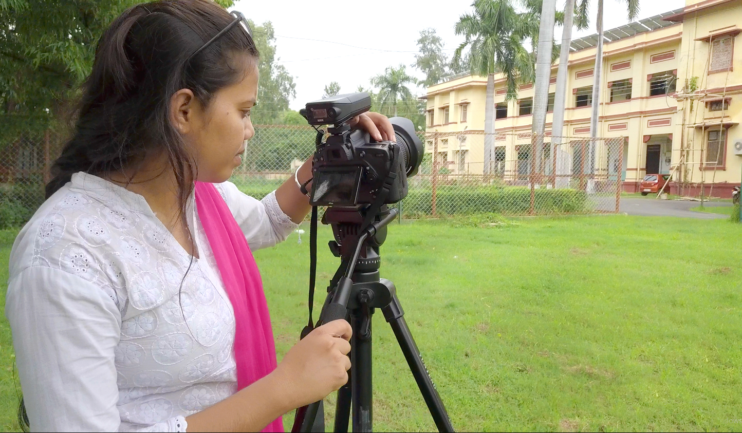 Yashmeeen Rao, During Shoot