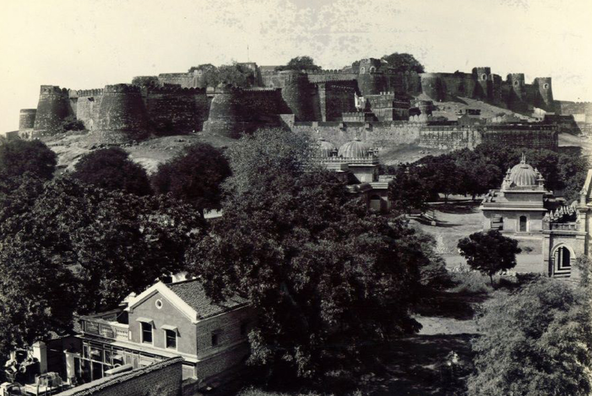 Jhansi Fort old Photo